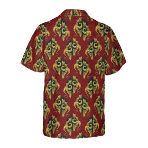 Gold Dragons For The Hero Hawaiian Shirt 2