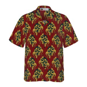 Gold Dragons For The Hero Hawaiian Shirt 3