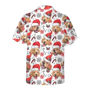 Golden Retriever Santa Hawaiian Shirt Funny Christmas Dog Shirt For Men Women Best Christmas Gift 2