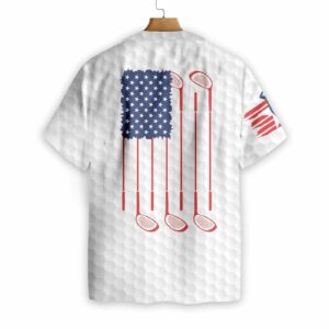 Golf American Flag Hawaiian Shirt 2