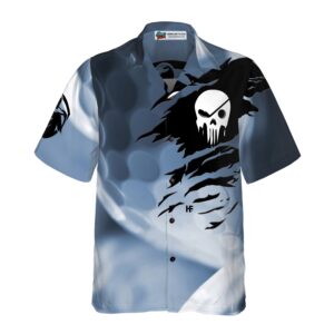 Golf Ball Close Up Hawaiian Shirt 3