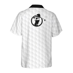 Golf Grey Background Hawaiian Shirt 2