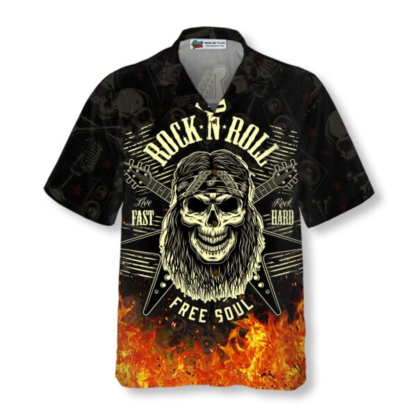 Guitar Born To Be Wild Hawaiian Shirt 2
