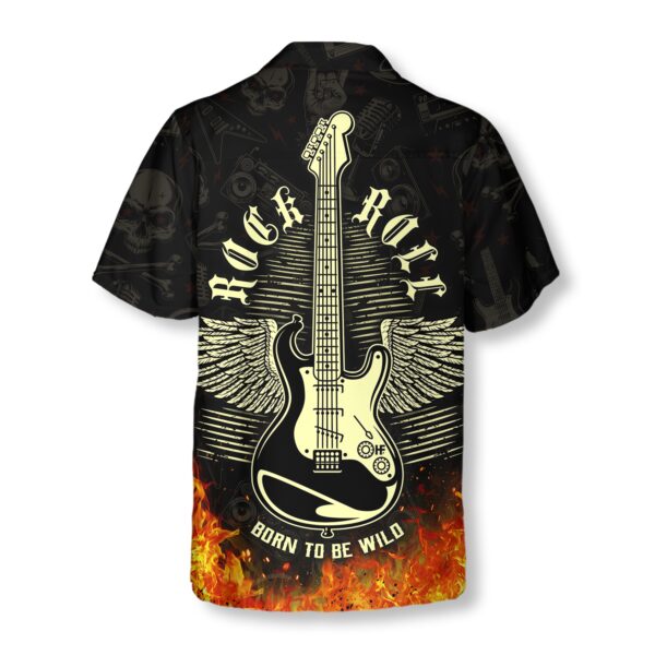 Guitar Born To Be Wild Hawaiian Shirt 4