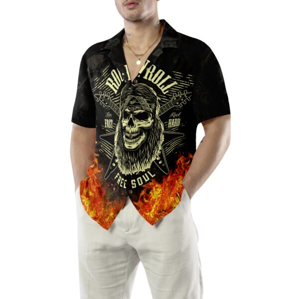 Guitar Born To Be Wild Hawaiian Shirt 6
