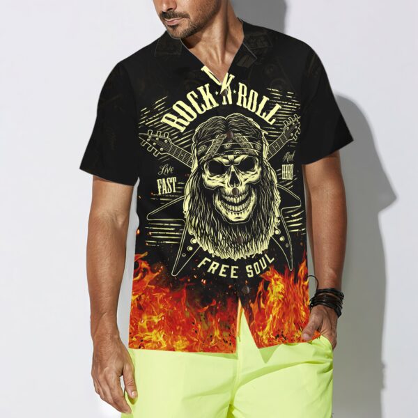 Guitar Born To Be Wild Hawaiian Shirt 7