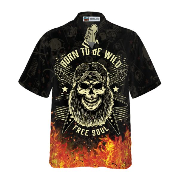 Guitar Born To Be Wild Hawaiian Shirt V2 3