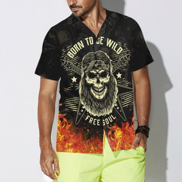 Guitar Born To Be Wild Hawaiian Shirt V2 4