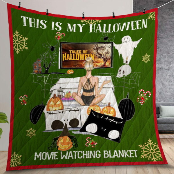 HALLOWEEN Quilt Gift For Christmas Birthday Thanksgiving