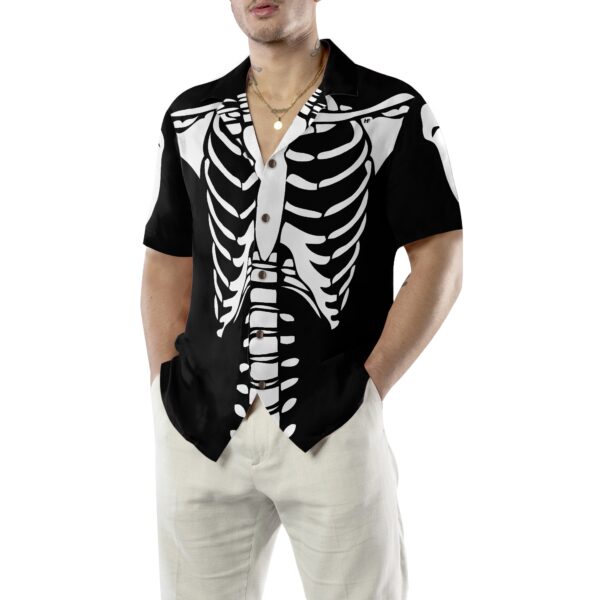 Halloween Skeleton Costume Shirt Hawaiian Shirt 5