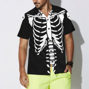 Halloween Skeleton Costume Shirt Hawaiian Shirt 6