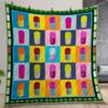 Happy Pills Pharmacy Quilt Gift For Christmas Birthday Halloween