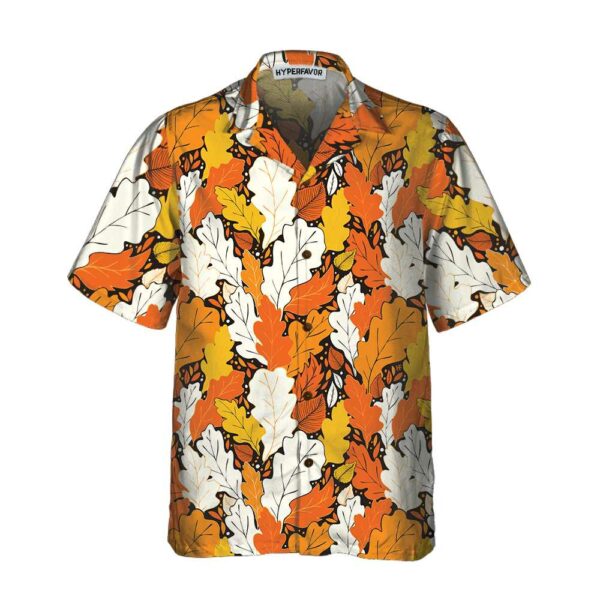 Hello Fall The Leaves Hawaiian Shirt Fall Thanksgiving Shirt Best Gift For Thanksgiving Day 3