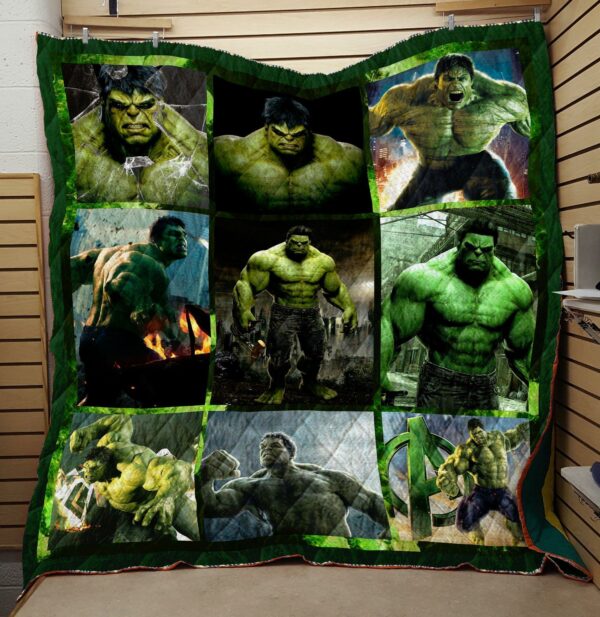 Hulk Superhero Quilt Gift For Christmas Black Friday Thanksgiving
