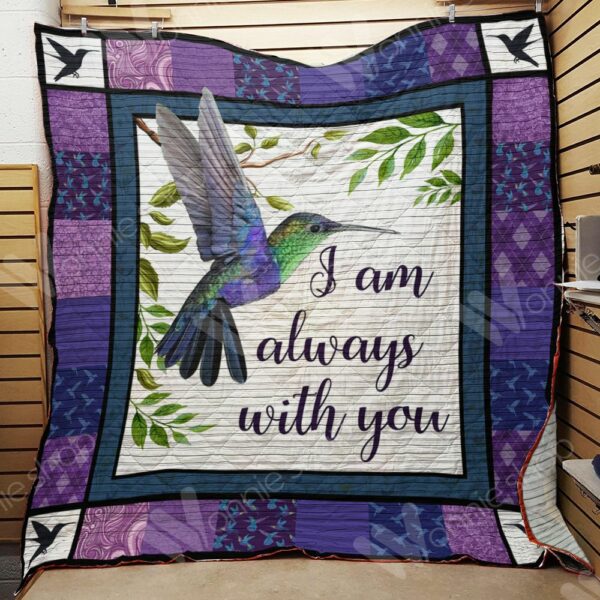 Hummingbird Always With You Purple Perfect Gifts For Hummingbird Lover Gift For Family On Christmas Black Friday Black Friday