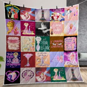 I Dream Of Jeannie Quilt Gift For Christmas Birthday Halloween