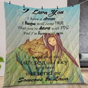 I Lava You Disney Quilt Gift For Fans Christmas Black Friday