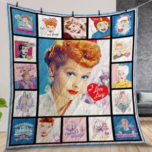 I Love Lucy Quilt Gift For Fans Christmas Black Friday