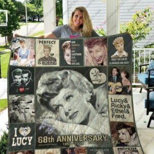 I Love Lucy Quilt Gift Ideas For Fans on Christmas