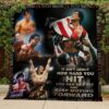 I Love Rocky Balboa Quilt Gift For Christmas Black Friday Thanksgiving