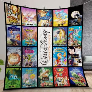 I Miss My Childhood Disney Quilt Gift For Christmas Birthday Halloween