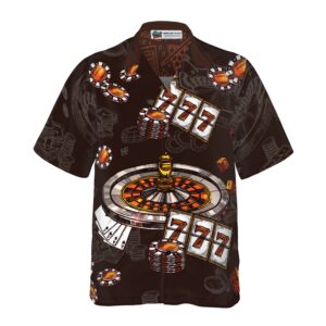 I Would Rather Be At The Casino Hawaiian Shirt 2