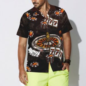 I Would Rather Be At The Casino Hawaiian Shirt 4