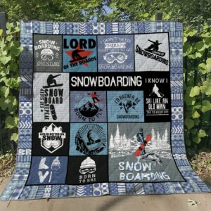 Id Rather Be Snowboarding Customized Warm Quilt Gift For Christmas Black Friday Thanksgiving