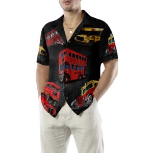 Im Driving At Night Bus Driver Hawaiian Shirt 5
