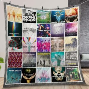 Imagine Dragons Albums Cover Poster Quilt Gift For Christmas Birthday Halloween