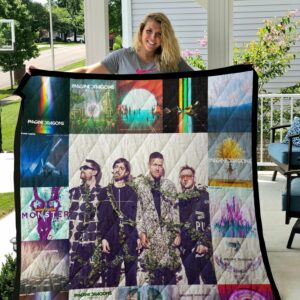 Imagine Dragons Quilt Gift For Christmas Black Friday Thanksgiving