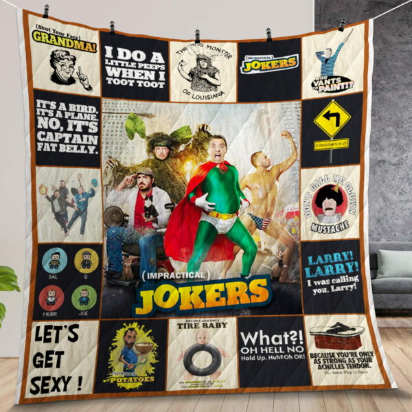 Impractical Jokers Quilt Gift For Family On Christmas Black Friday