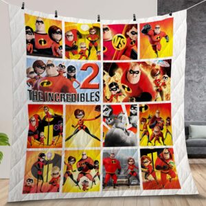 Incredibles Quilt Gift For Family On Christmas Black Friday