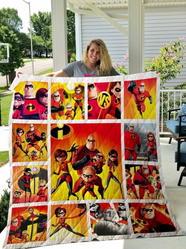 Incredibles Quilt Gift For Fans Christmas Black Friday Black Friday