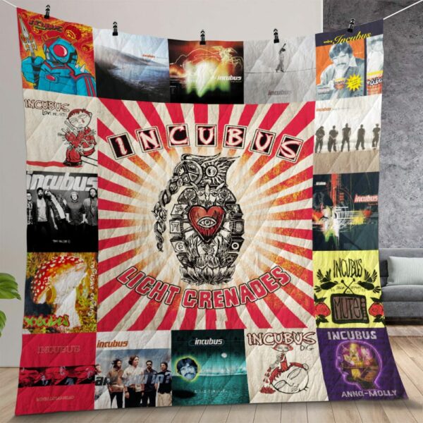 Incubus Albums Quilt Gift For Christmas Birthday Halloween