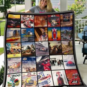 Indianapolis 500 Quilt Gift For Christmas Black Friday Thanksgiving