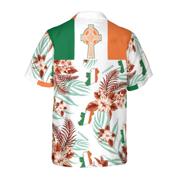 Irish Celtic Cross Ireland Proud Hawaiian Shirt 2