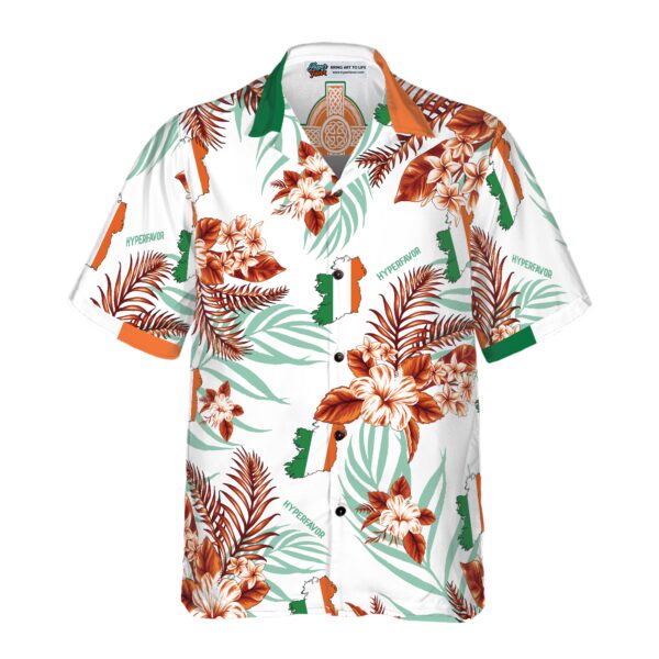 Irish Celtic Cross Ireland Proud Hawaiian Shirt 4