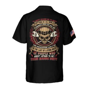 Ironworker My Craft Allows Me To Build Anything Hawaiian Shirt 2