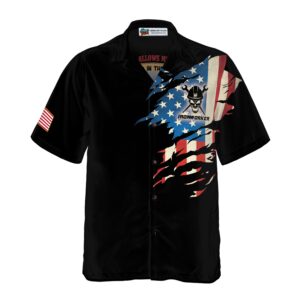 Ironworker My Craft Allows Me To Build Anything Hawaiian Shirt 3