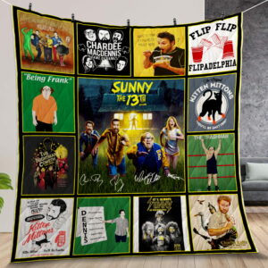 It Is Always Sunny In Philadelphia Quilt Gift For Fans Christmas Black Friday