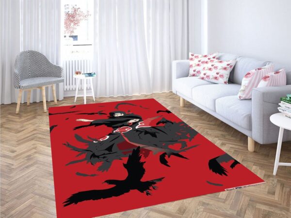Itachi Uchiha Wallpaper Carpet Rug