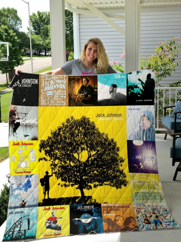 Jack Johnson Albums Quilt For Birthday Christmas
