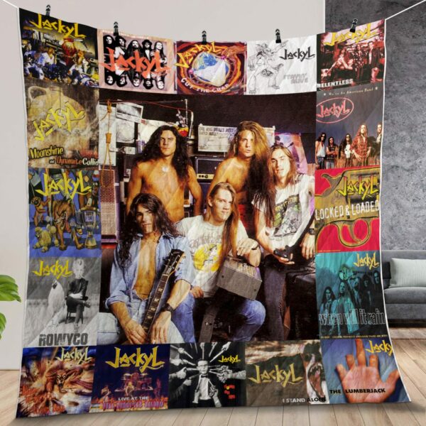 Jackyl Album Covers Quilt Gift For Fans Christmas Black Friday