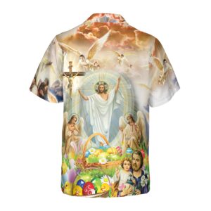 Jesus Happy Easter Hawaiian Shirt 2