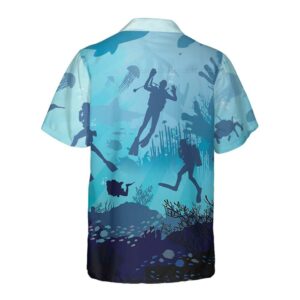 Life Is Diving Hawaiian Shirt Scuba Diving Shirt For Men Cool Gift For Scuba Diver 6829 2