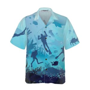 Life Is Diving Hawaiian Shirt Scuba Diving Shirt For Men Cool Gift For Scuba Diver 6829 3