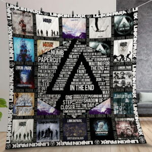Linkin Park Quilt Gift For Christmas Birthday Halloween