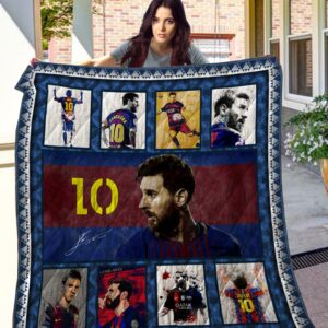 Lionel Messi Quilt Gift Ideas For Fans on Christmas