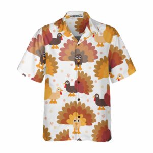 Lots Of Turkeys Thanksgiving Hawaiian Shirt Thanksgiving Gobble Shirt Gift For Thanksgiving Day 3